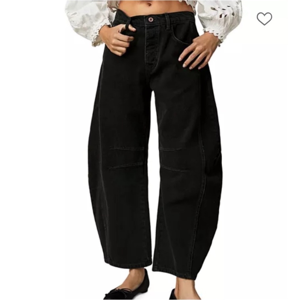 We The Free Good Luck Barrel Jeans